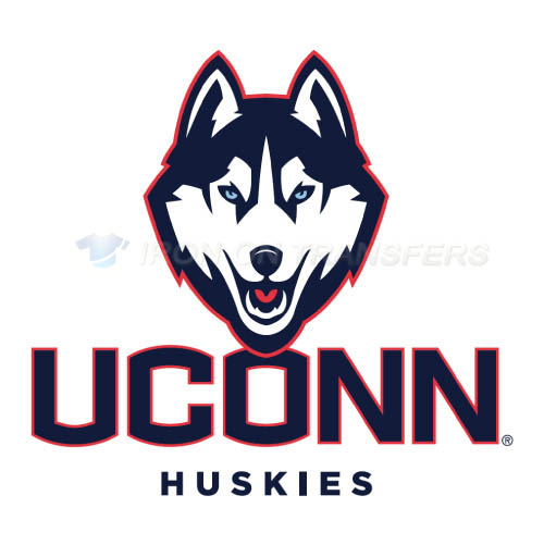 UConn Huskies Logo T-shirts Iron On Transfers N6653 - Click Image to Close